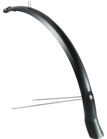 Voorspatbord Eurofender Snello 28" x 51 mm - mat zwart