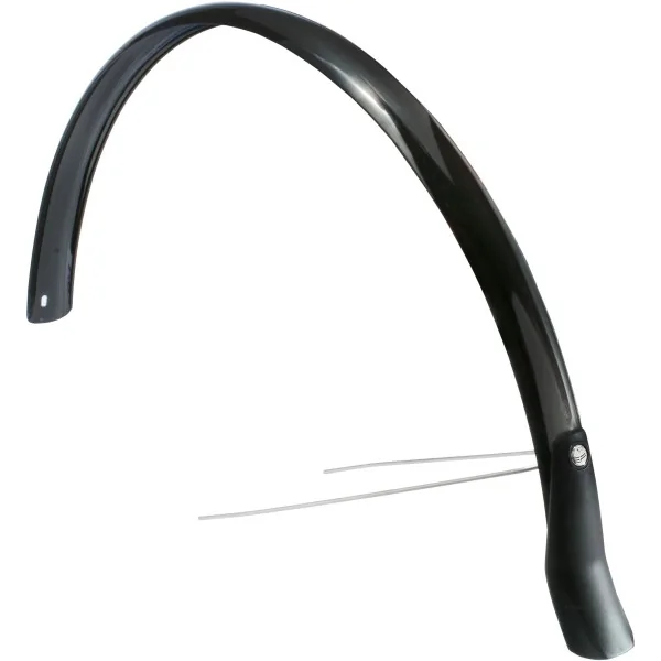 Achterspatbord Eurofender Snello 28" x 46 mm - zwart