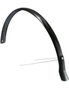 Achterspatbord Eurofender Snello 28" x 51 mm - zwart