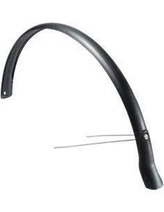 Achterspatbord Eurofender Snello 28" x 51 mm - mat zwart