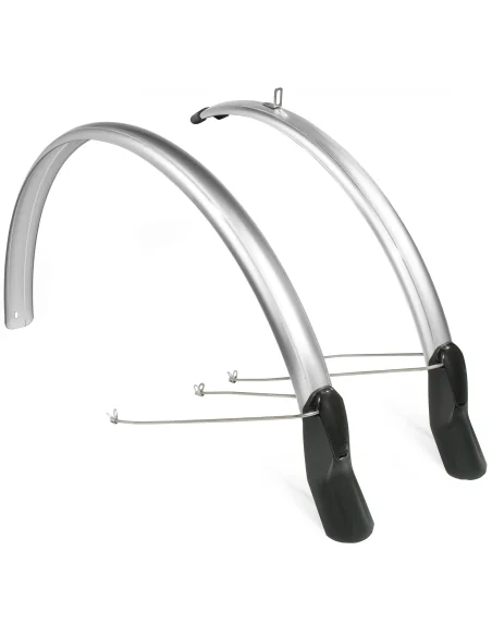 Spatbordset Eurofender Scatto 28" x 51 mm - smoke / titanium