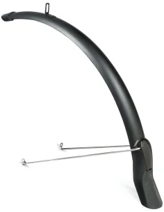 Spatbordset Eurofender Scatto 28" x 51 mm - mat zwart