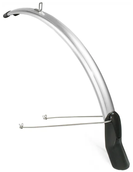 Achterspatbord Eurofender Scatto 28" x 51 mm - smoke / titanium