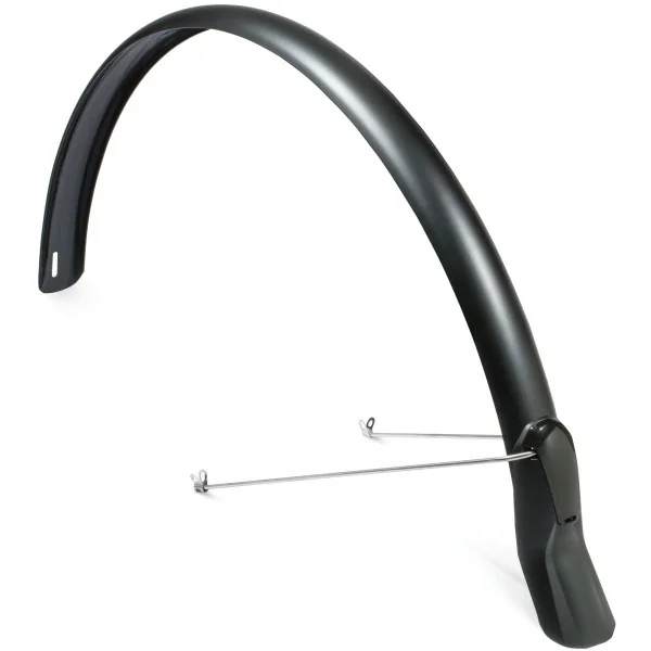 Achterspatbord Eurofender Scatto 28" x 51 mm - mat zwart