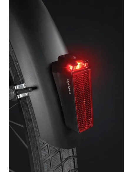 Spatbordachterlicht Axa NYX batterij