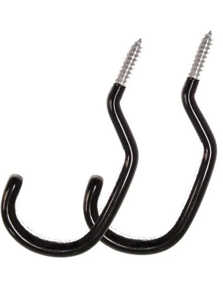 Ophanghakenset / plafondhakenset Edge - zwart