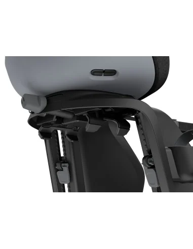 Kinderzitje achter Thule Yepp Nexxt 2 Maxi voor bagagedragerbevestiging - monument grey