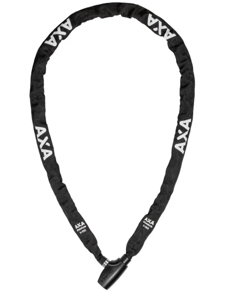 Kettingslot Axa Absolute 5-150 met polyester hoes - zwart