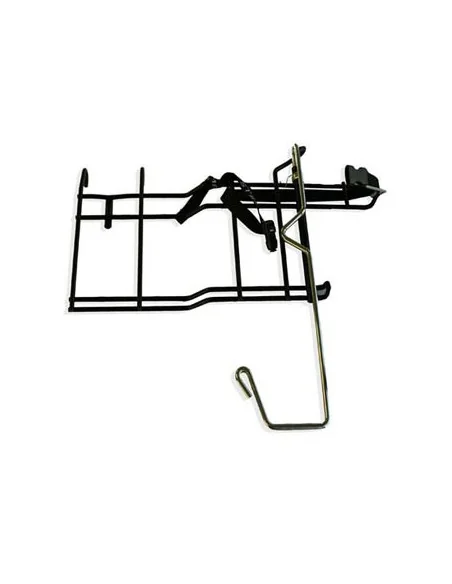 Buggydrager Steco Buggy-mee de Luxe - mat zwart