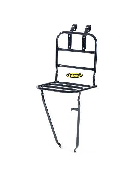 Voordrager Steco Transport 26/28" - 30*30 cm - zwart glans