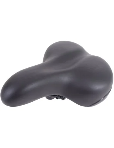 Fietszadel Edge City Soft incl. zadelstrop - zwart