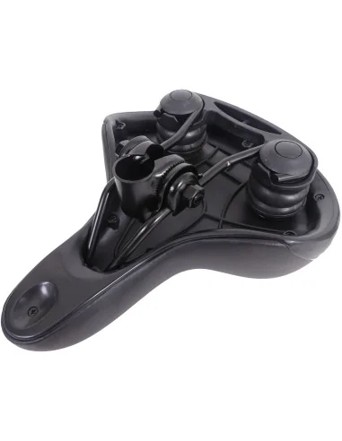 Fietszadel Edge City Soft incl. zadelstrop - zwart