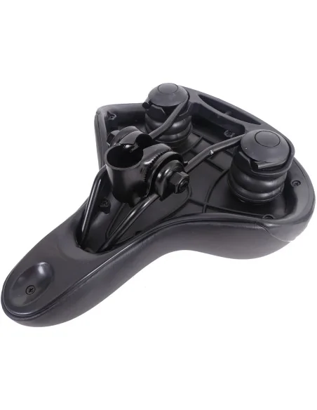 Fietszadel Edge City Soft incl. zadelstrop - zwart