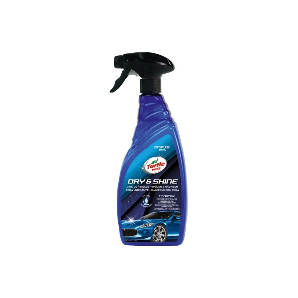 Turtle Wax 53163 Hybrid Dry & Shine Rinse Wax - 750 ml