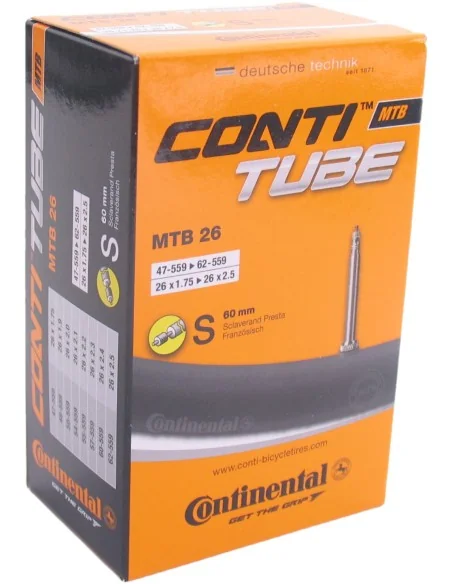 Binnenband Continental 26" MTB - 47/62-559 - SV60mm ventiel