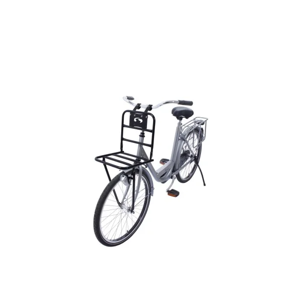 Voordrager Transport 26/28" Steco Comfort - glanzend zwart