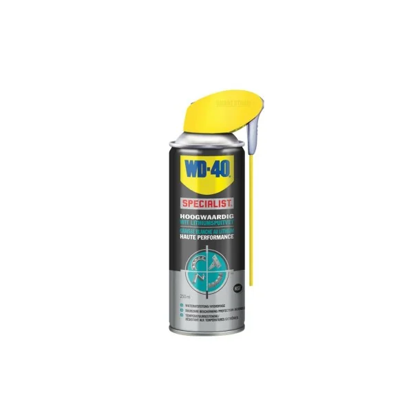 WD40 Specialist® Hoogwaardig Wit Lithiumspuitvet - 250ml