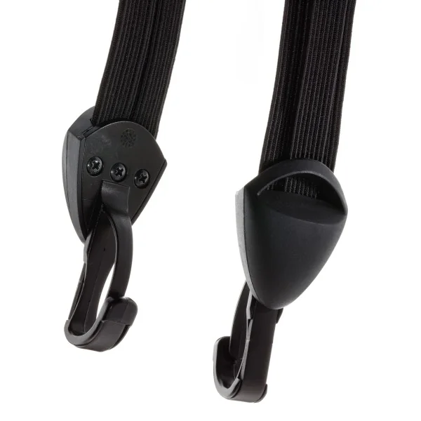 Triobinder Widek All-Black met zwarte RVS haken - zwart (op kaart)