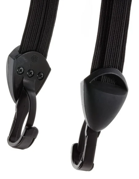 Triobinder Widek All-Black met zwarte RVS haken - zwart (op kaart)