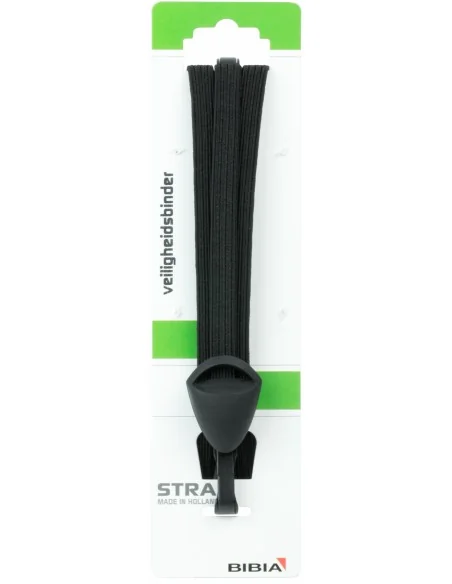 Triobinder Widek All-Black met zwarte RVS haken - zwart (op kaart)