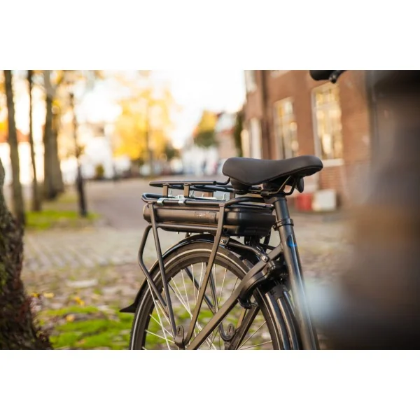 Universele opzetdrager Steco voor de e-bike - mat zwart