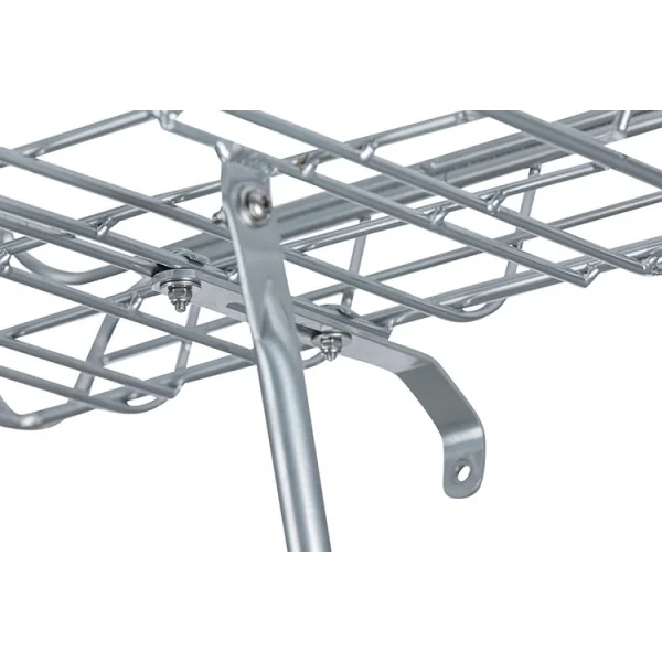 Voordrager Basil Portland 41 x 33 x 51 cm - zilver