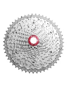 Cassette 11 speed Sunrace CSMX8 11-42T - zilver/rood 2