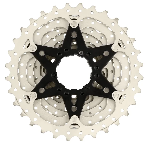 Cassette 11 speed Sunrace CSRS3 11-32T - metallic met zwarte spider