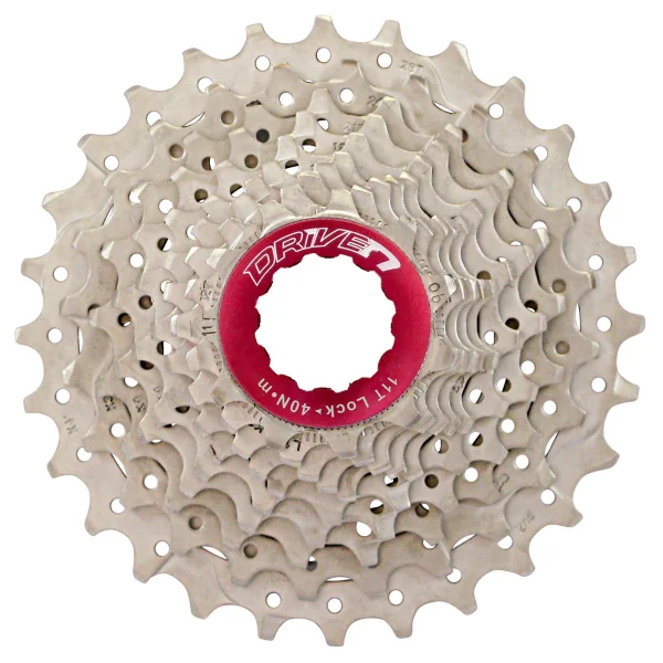 Cassette Sunrace CSRX0 10 speed 11-28T - metallic