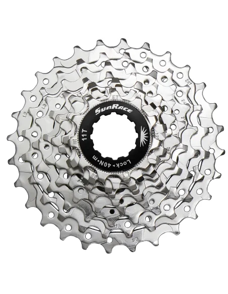 Cassette 9 speed Sunrace CSR91 11-25T - zilver