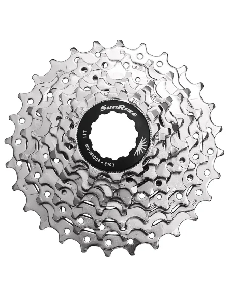 Cassette 8 speed Sunrace CSR86 12-25T - zilver