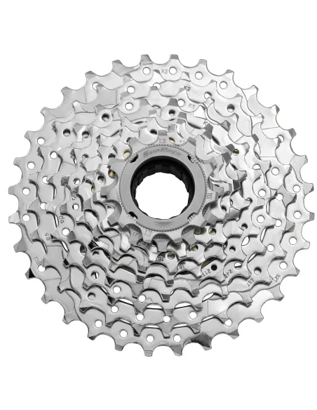 Freewheel 9 speed Sunrace MFEX9 11-32T - verchroomd