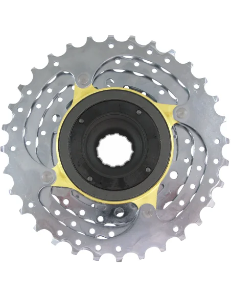 Freewheel 9 speed Sunrace MFEX9 11-32T - verchroomd