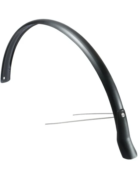 Achterspatbord Eurofender Snello 28" x 46 mm - mat zwart