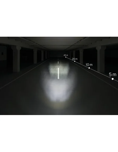 Koplamp Busch und Müller Lumotec Upp N Plus met standlicht voor naafdynamo - 30 Lux