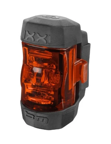 Verlichtingsset Busch und Müller IXON Core + IXXI achterlicht USB oplaadbaar 50 Lux - zwart/zilver