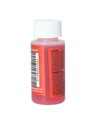 Remvloeistof minerale olie - rood (60 ml)
