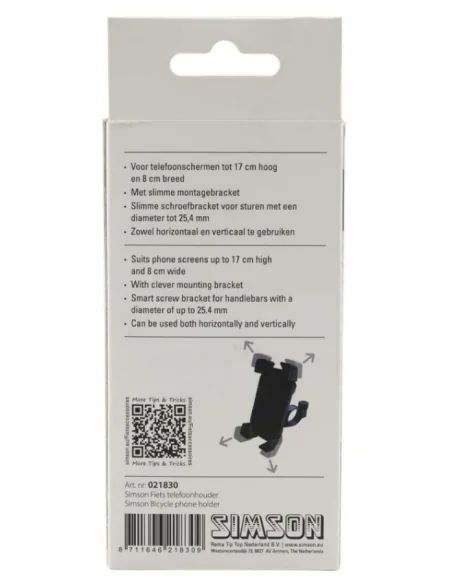 Telefoonhouder Simson voor op het stuur
