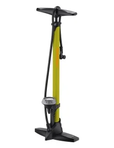 Hogedruk fietspomp IceToolz 240A451 met manometer 160PSI - staal