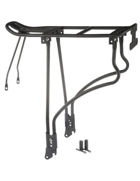 Achterdrager Massload voor montage met schijfrem - zwart