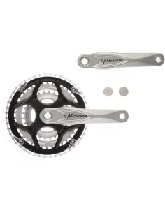Crankstel 8-speed Miranda Alfa 3 42/32/22T 8mm - zilver