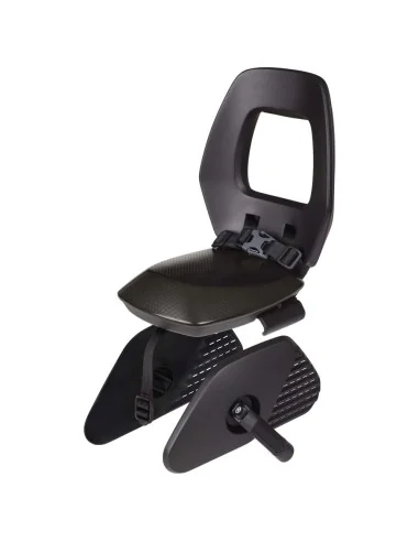 Kinderzitje achter Bobike One Junior black - dragermontage
