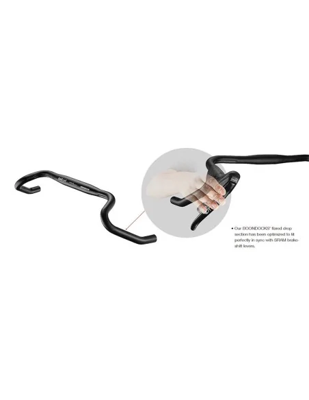 Stuur Satori Boondocks Ø31.8/B440mm - mat zwart