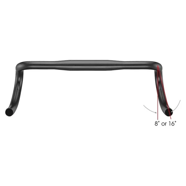 Stuur Satori X-Race Aero ø31.8mm / B420mm - mat zwart