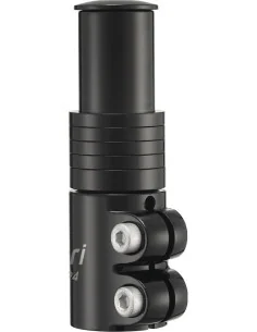 Ahead stuurpen-adapter Satori Up-4 met spacers - mat zwart