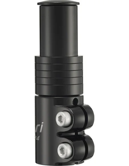 Ahead stuurpen-adapter Satori Up-4 met spacers - mat zwart