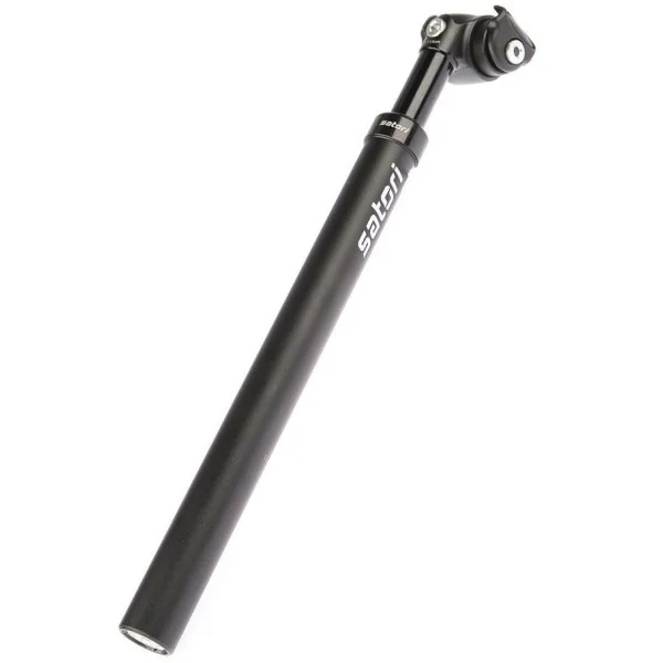 Zadelpen verend Satori Elegance LT ø27.2 mm / 350 mm - mat zwart