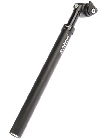 Zadelpen verend Satori Elegance LT ø27.2 mm / 350 mm - mat zwart