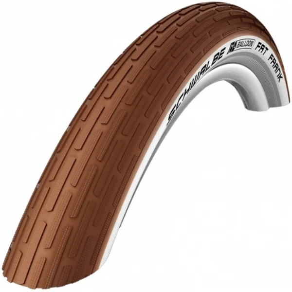 Buitenband Schwalbe Fat Frank K-Guard 28 x 2.00" / 50-622 mm - bruin / creme met reflectie