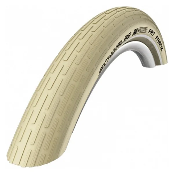 Buitenband Schwalbe Fat Frank K-Guard 28 x 2.00" / 50-622 mm - creme met reflectie